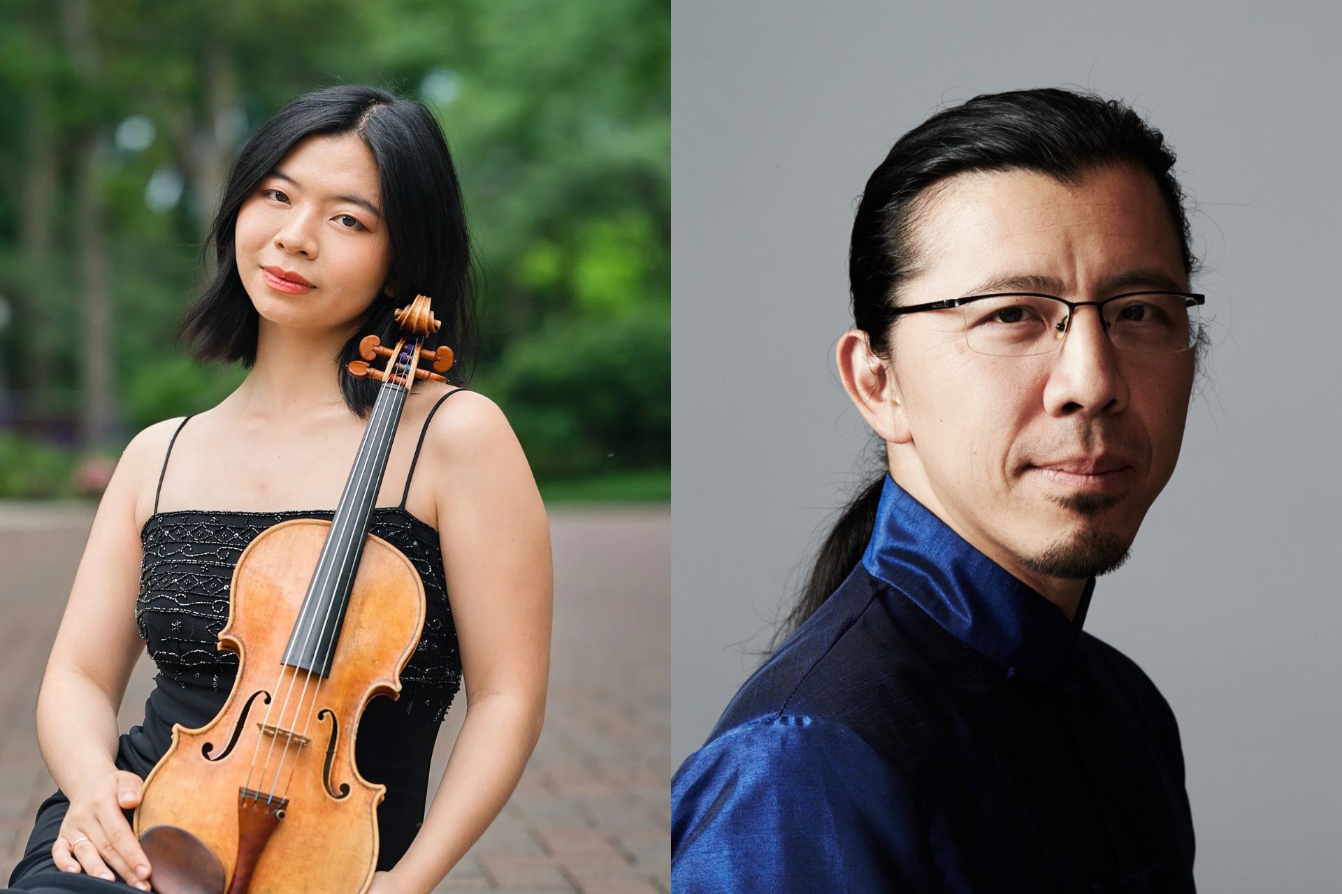 Pianist, Emmet Cohen sitting on a piano bench looking to the left.