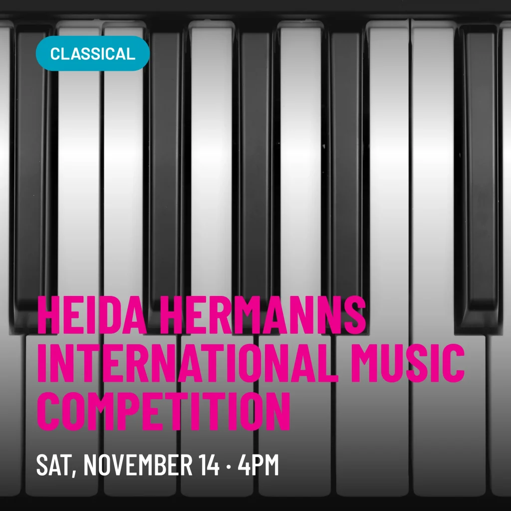 MoCA\CT Presents: Heida Hermanns International Music Competition – Final Round | MoCA\CT