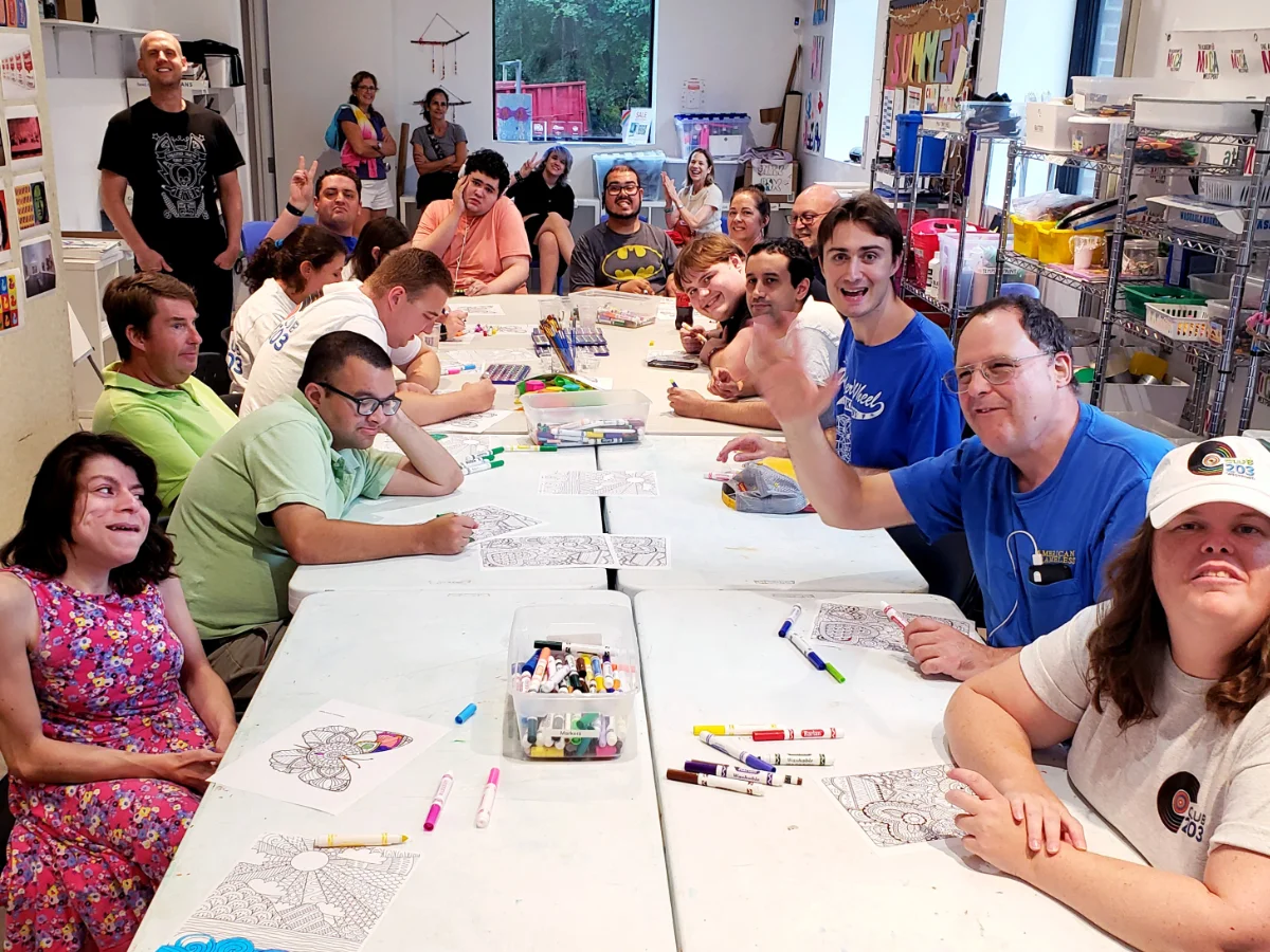 Classes Workshop Advanced Art Studio For Adults With Disabilities